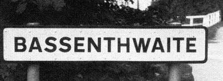Bassenthwaite Village Name Plate